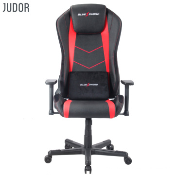 Judor Roter Gaming-Stuhl mit hoher Rückenlehne im speziellen Design